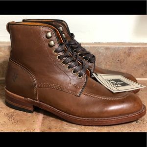 Men’s Frye Walter Lace-Up Boots SZ 7.5